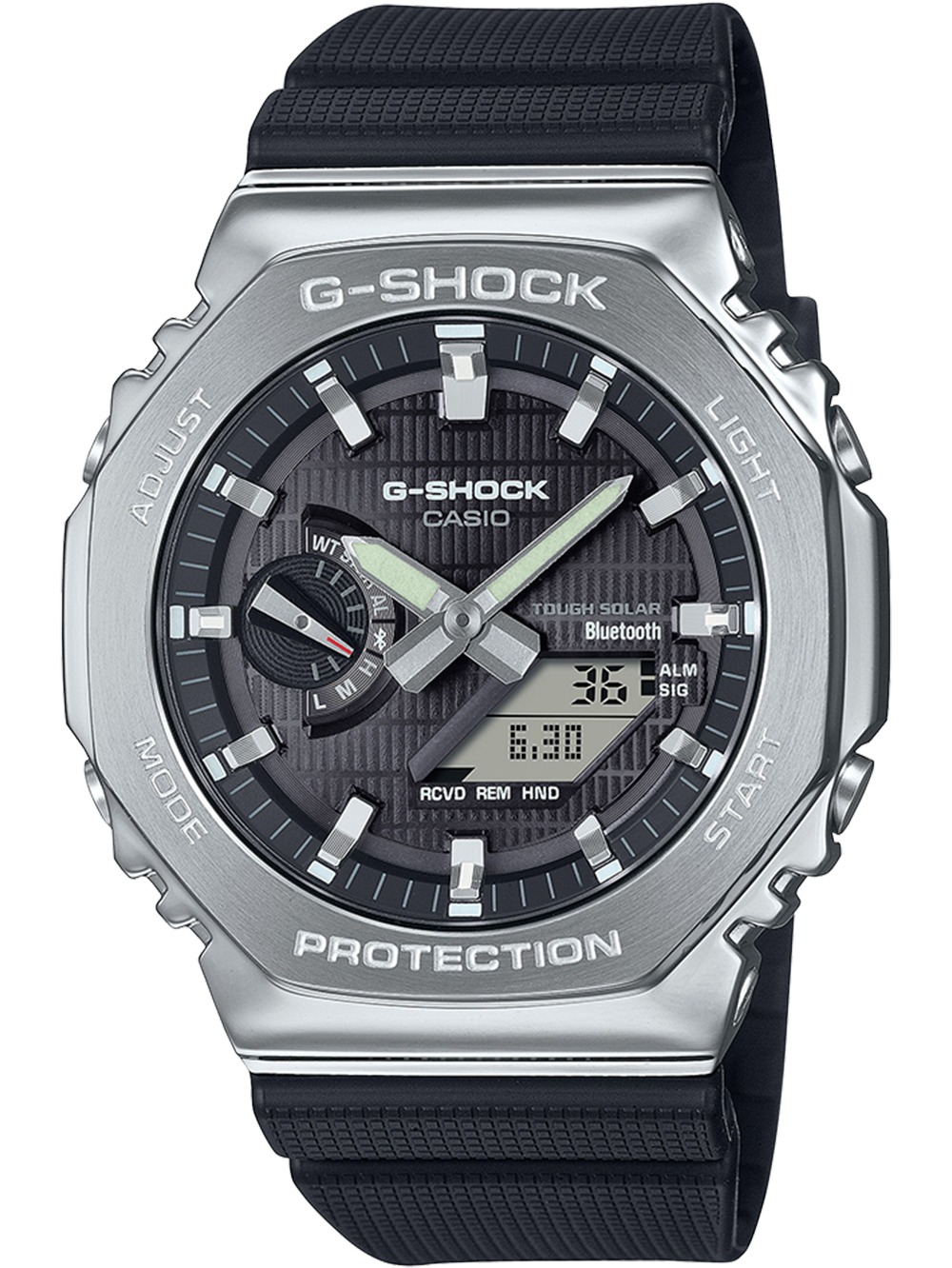 Casio Gbm 2100 1aer Herreur G Shock G Steel Solar
