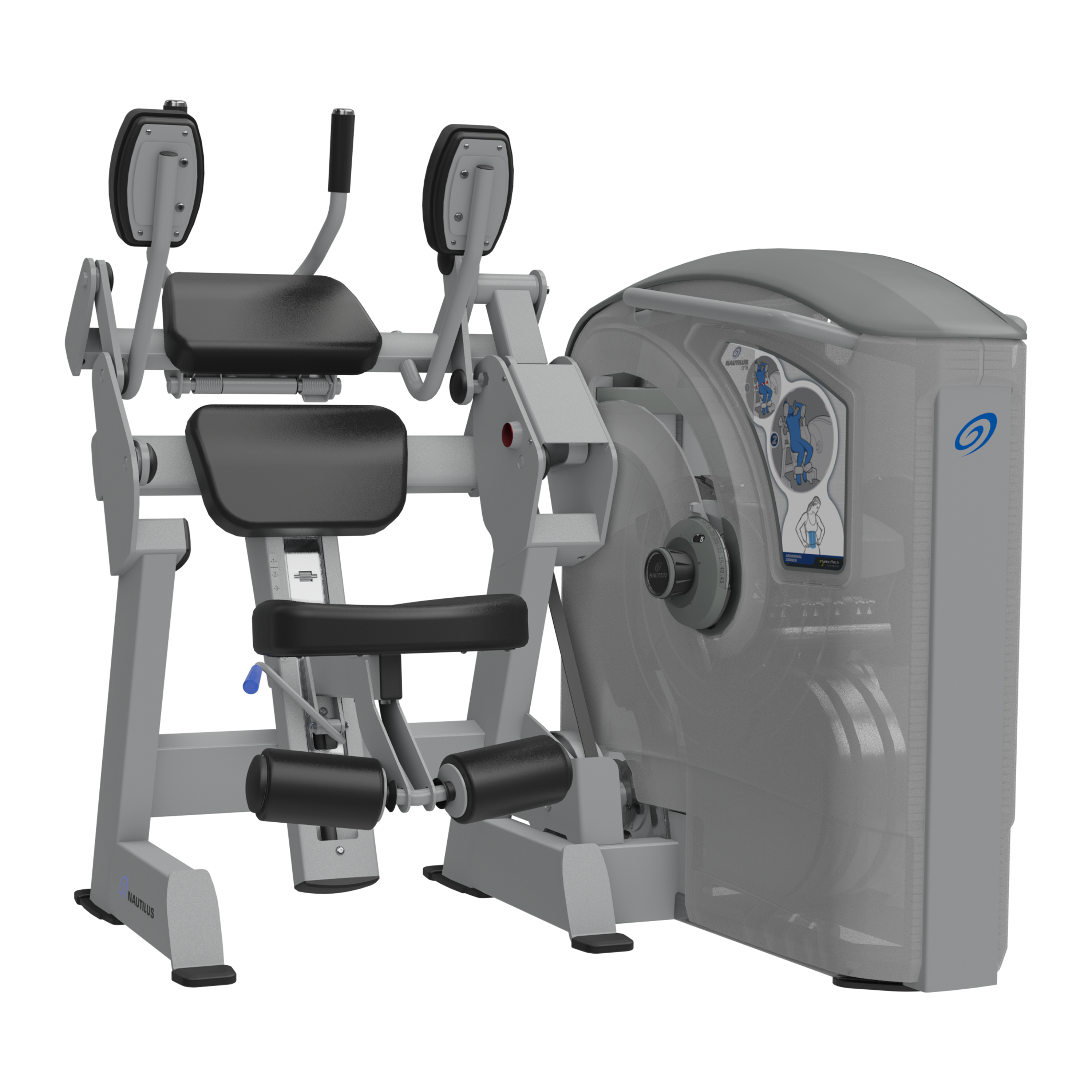 Nautilus One Abdominal Crunch Grå   Demo