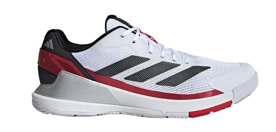Adidas Crazyquick Ls Padelsko  Cloud White Core Black Lucid Red    41 1 3