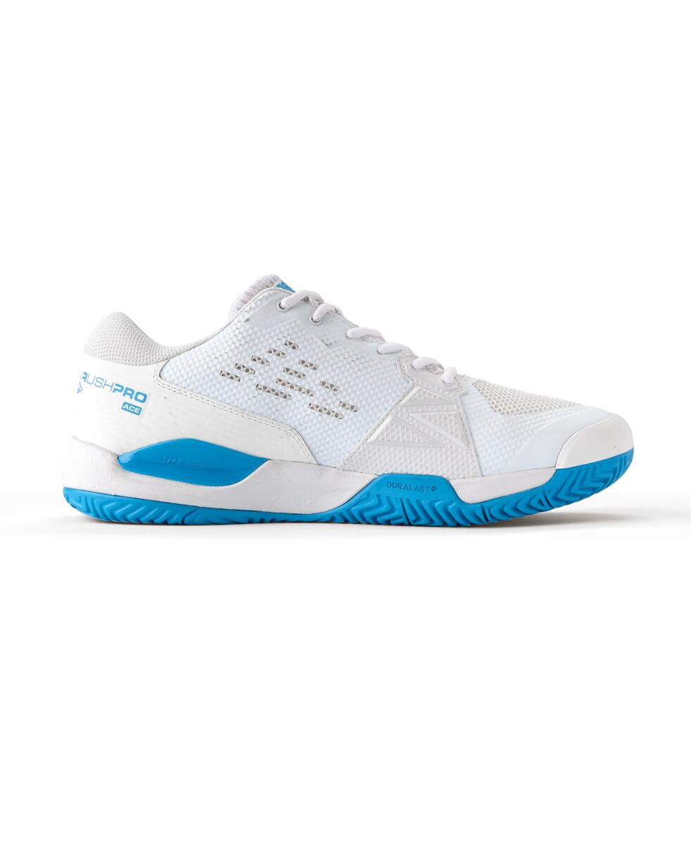 Wilson Rush Pro Ace  White White Atomic Blue    41 1 3